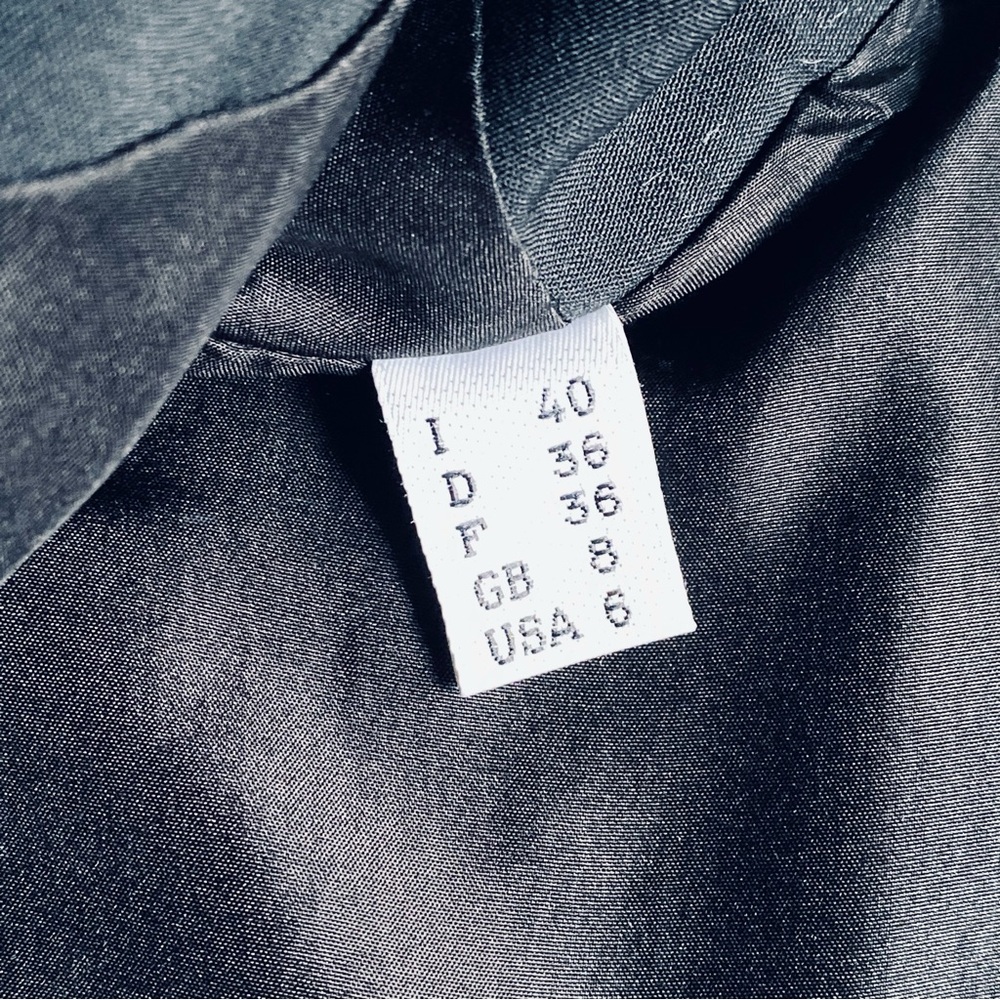 JEAN PAUL GAULTIER FEMME WOOL PLEATED SINGLE BREASTED VINTAGE BLAZER Black 6 - Picture 10 of 13